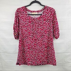 Michael Kors | Floral Short-sleeve Top